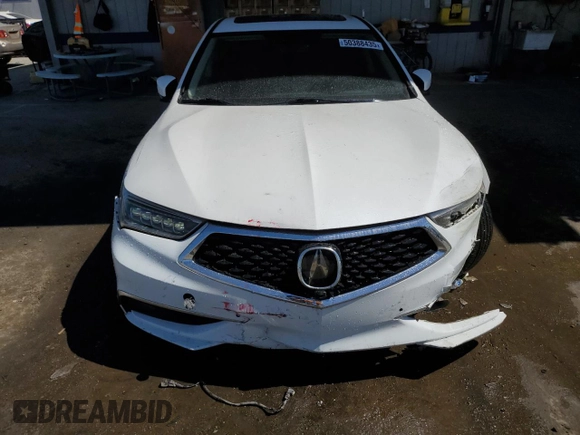 2018 Acura TLX Advance with VIN 19UUB2F72JA008609, listed as a Copart auction lot 50388435 with 113,389 mi miles and Salvage Title. Bid and sale history available at DreamBid. Image 5.