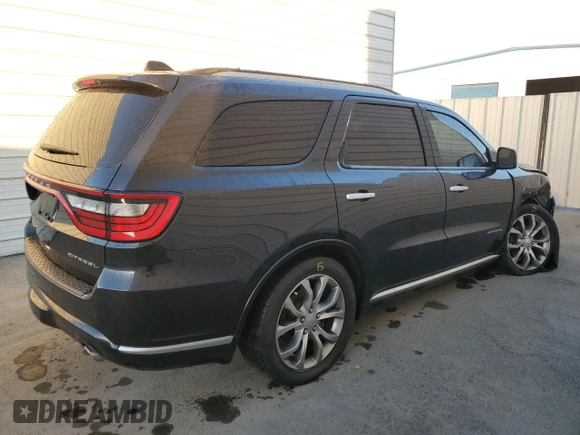 2016 Dodge Durango Citadel Anodized Platinum with VIN 1C4SDJET0GC428990, listed as a Copart auction lot 83581244 with 144,980 mi miles and Clean title. Bid and sale history available at DreamBid. Image 3.