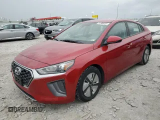 2022 Hyundai Ioniq Blue with VIN KMHC65LC0NU279881, listed as a Copart auction lot 51568455 with 34,248 mi miles and Salvage Title. Bid and sale history available at DreamBid. Image 1.