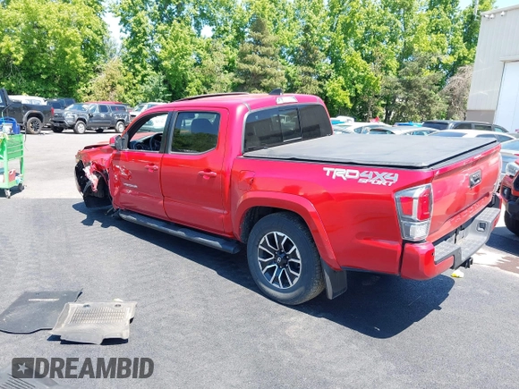 2021 Toyota Tacoma SR с VIN 3TMCZ5AN3MM383526, выставлен на аукционе IAAI как лот 42429061 с пробегом 44 112 миль миль и . История ставок и продаж доступна на DreamBid. Изображение 3.