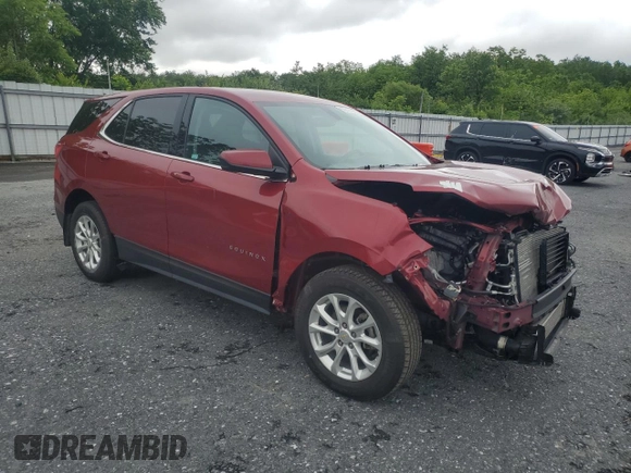 2018 Chevrolet Equinox LT z VIN 2GNAXSEV0J6243503, wystawiony jako Copart lot #58794125 z przebiegiem 43 562 mil mil oraz Szkoda całkowita • Salvage title. Historia ofert i sprzedaży dostępna na DreamBid. Obrazek 4.
