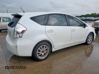 2012 Toyota Prius Two with VIN JTDZN3EU6C3102847, listed as a Copart auction lot 54197125 with 106,973 mi miles and Salvage Title. Bid and sale history available at DreamBid. Image 3.