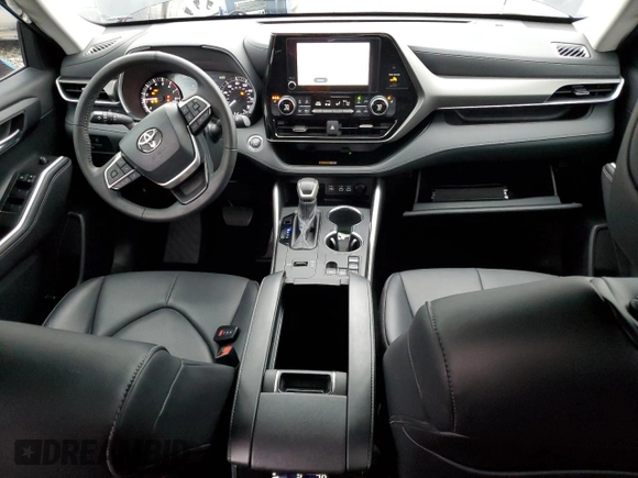 2023 Toyota Highlander L with VIN 5TDKDRAH1PS523251, listed as a Copart auction lot 87206064 with 14,605 mi miles and Salvage title. Bid and sale history available at DreamBid. Image 8.