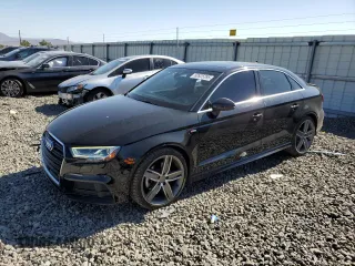 2017 Audi A3 with VIN WAUK8GFF4H1010717, listed as a Copart auction lot 60925395 with 74,435 mi miles and Salvage title. Bid and sale history available at DreamBid. Image 1.