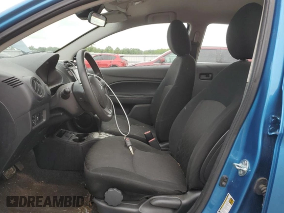 2021 Mitsubishi Mirage ES with VIN ML32AUHJ4MH006307, listed as a Copart auction lot 57297285 with 64,527 mi miles and Salvage title. Bid and sale history available at DreamBid. Image 7.