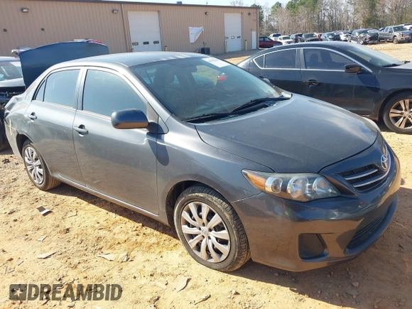 2013 Toyota Corolla L with VIN 2T1BU4EE6DC952330, listed as a IAAI auction lot 41792948 with 108,018 mi miles. Bid and sale history available at carsss.com. Image 1.