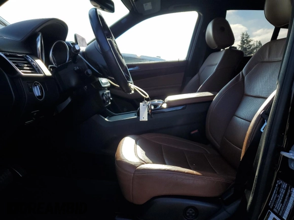 2017 Mercedes-Benz GLE 43 AMG with VIN 4JGDA6EB0HA943213, listed as a Copart auction lot 41664885 with 79,775 mi miles and Salvage title. Bid and sale history available at DreamBid. Image 7.