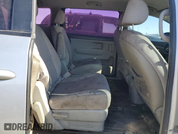 2017 Kia Sedona L with VIN KNDMA5C11H6273442, listed as a Copart auction lot 88358015 with 129,700 mi miles and Salvage Title. Bid and sale history available at DreamBid. Image 11.