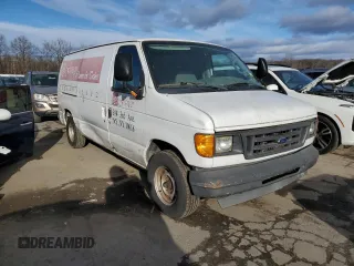 2003 Ford Econoline Cargo with VIN 1FTRE14213HB99687, listed as a Copart auction lot 83404804 with 83,621 mi miles and Clean Title. Bid and sale history available at carsss.com. Image 4.