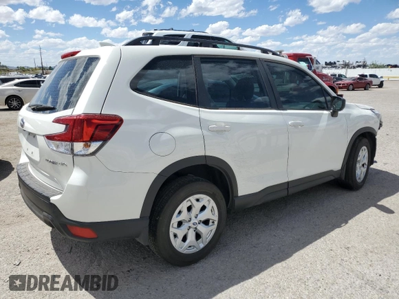 2023 Subaru Forester with VIN JF2SKACC7PH443774, listed as a Copart auction lot 53388435 with 24,600 mi miles and Salvage title. Bid and sale history available at DreamBid. Image 3.