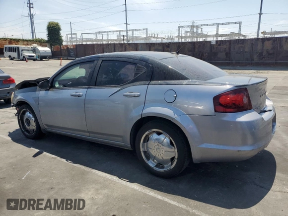 2014 Dodge Avenger SE with VIN 1C3CDZAB4EN182323, listed as a Copart auction lot 61045705 with 166,713 mi miles and Salvage title. Bid and sale history available at DreamBid. Image 2.