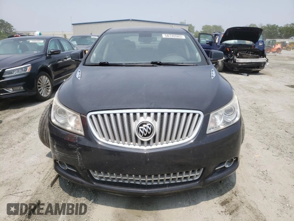 2012 Buick LaCrosse Premium 2 with VIN 1G4GF5E36CF324550, listed as a Copart auction lot 58740565 with 131,134 mi miles and Salvage title. Bid and sale history available at DreamBid. Image 5.