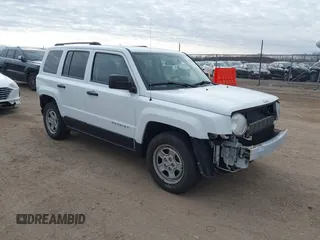 2017 Jeep Patriot Sport SE with VIN 1C4NJPBA7HD131271, listed as a IAAI auction lot 41539848 with 146,131 mi miles and . Bid and sale history available at DreamBid. Image 1.