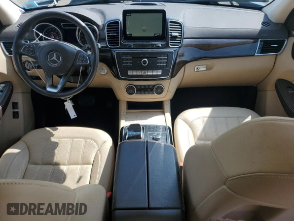 2017 Mercedes-Benz GLS 450 с VIN 4JGDF6EE7HA802361, выставлен на аукционе Copart как лот 58807965 с пробегом 23 355 миль миль и Списание • Salvage title. История ставок и продаж доступна на DreamBid. Изображение 8.