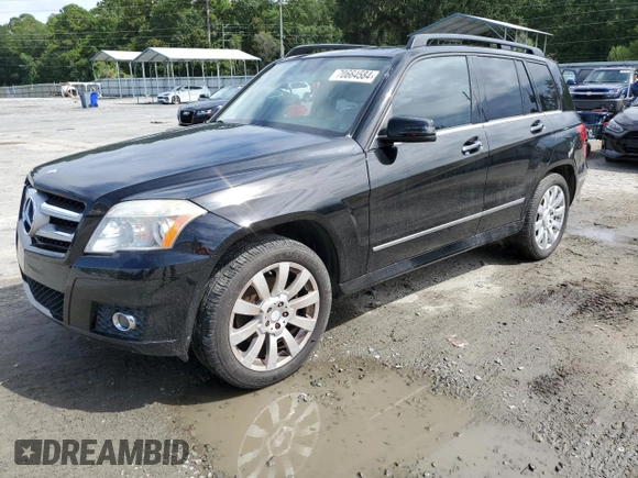 2012 Mercedes-Benz GLK 350 with VIN WDCGG5GB8CF914913, listed as a Copart auction lot 70664584 with 128,889 mi miles and Salvage Title. Bid and sale history available at DreamBid. Image 1.