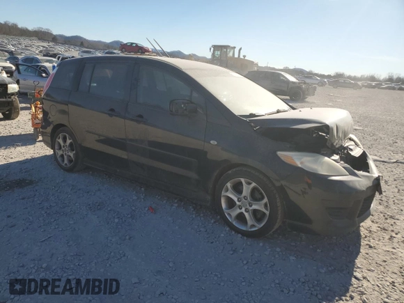 2009 Mazda 5 Sport with VIN JM1CR293X90358814, listed as a Copart auction lot 47102865 with 163,626 mi miles and Salvage title. Bid and sale history available at DreamBid. Image 4.