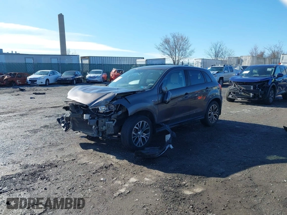 2018 Mitsubishi Outlander Sport ES 2.0 with VIN JA4AR3AU9JU023598, listed as a IAAI auction lot 41835835 with 95,890 mi miles. Bid and sale history available at carsss.com. Image 2.