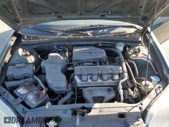 2002 Honda Civic DX with VIN 1HGEM222X2L072623, listed as a Copart auction lot 45855475 with 109,354 mi miles and Clean Title. Bid and sale history available at DreamBid. Image 11.