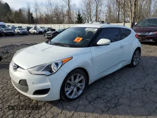 2016 Hyundai Veloster with VIN KMHTC6AD5GU249045, listed as a Copart auction lot 45062585 with 123,157 mi miles and Salvage Title. Bid and sale history available at carsss.com. Image 1.