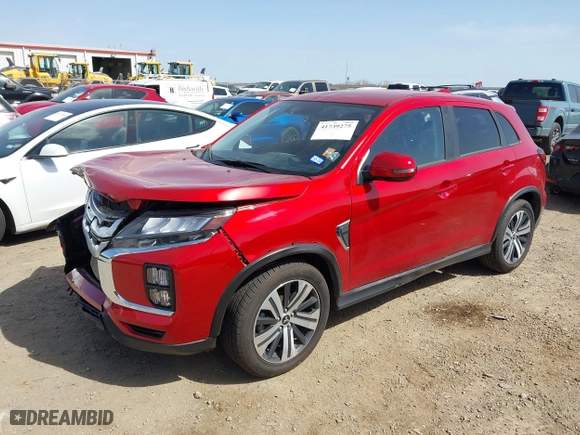 2023 Mitsubishi Outlander Sport ES with VIN JA4ARUAU7PU009973, listed as a IAAI auction lot 41739275 with 39,215 mi miles. Bid and sale history available at carsss.com. Image 17.