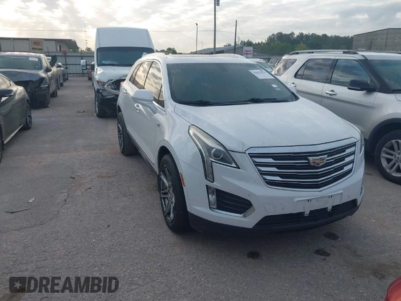 2017 Cadillac XT5 Luxury FWD with VIN 1GYKNBRS2HZ108745, listed as a IAAI auction lot 42022579 with 147,413 mi miles. Bid and sale history available at carsss.com. Image 1.