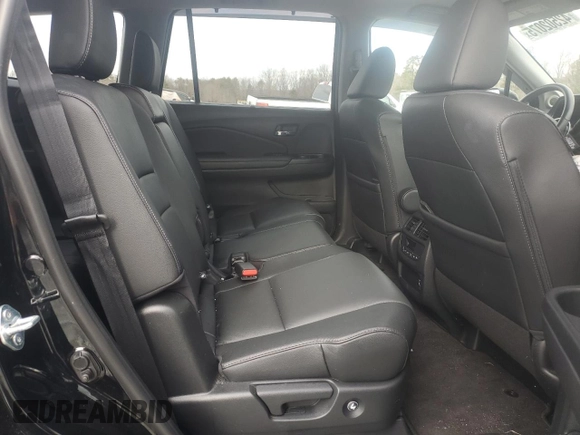 2022 Honda Pilot EX-L with VIN 5FNYF6H58NB017092, listed as a Copart auction lot 42502075 with 47,941 mi miles and Salvage Title. Bid and sale history available at carsss.com. Image 12.