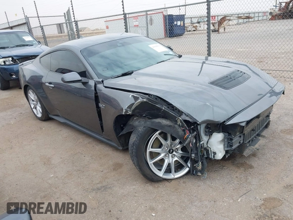2024 Ford Mustang GT with VIN 1FA6P8CF4R5420368, listed as a IAAI auction lot 41698836 with 12,708 mi miles and . Bid and sale history available at DreamBid. Image 1.