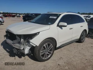 2017 Acura MDX Advance with VIN 5FRYD3H87HB004755, listed as a Copart auction lot 85696374 with 142,254 mi miles and Salvage title. Bid and sale history available at DreamBid. Image 1.
