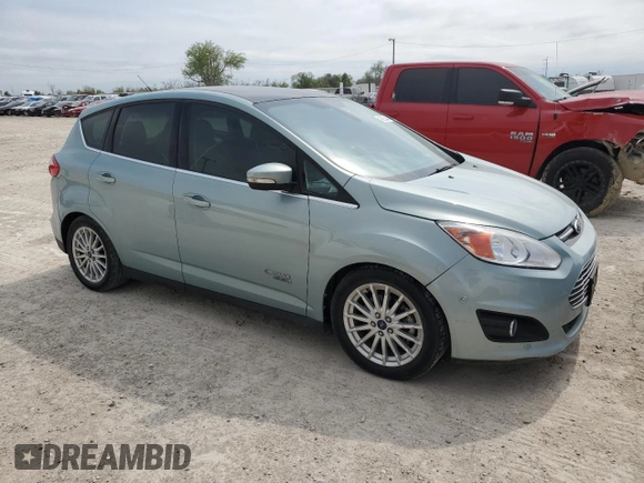 2013 Ford C-Max Energi SEL with VIN 1FADP5CU3DL522527, listed as a Copart auction lot 46283484 with 103,138 mi miles and Salvage Title. Bid and sale history available at carsss.com. Image 4.