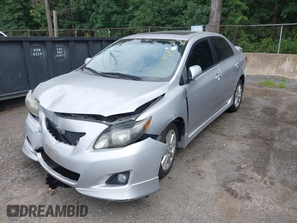 2010 Toyota Corolla with VIN 1NXBU4EE4AZ365974, listed as a IAAI auction lot 42760987 with 172,287 mi miles and . Bid and sale history available at DreamBid. Image 2.