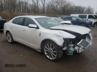 2011 Lincoln MKS EcoBoost with VIN 1LNHL9FT5BG610255, listed as a Copart auction lot 81505834 with 143,380 mi miles and Clean title. Bid and sale history available at DreamBid. Image 4.