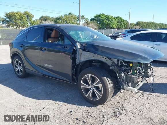 2024 Lexus RX with VIN JTJCHMAA3R2018477, listed as a IAAI auction lot 41738156 with 7,480 mi miles. Bid and sale history available at carsss.com. Image 21.