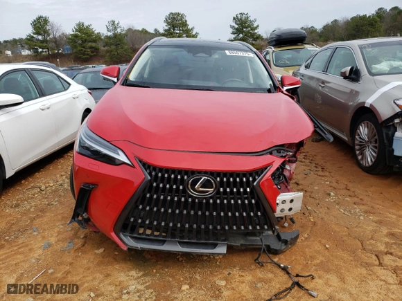 2024 Lexus NX with VIN JTJHKCEZ9R2025063, listed as a Copart auction lot 88507375 with 78,568 mi miles and Salvage Title. Bid and sale history available at carsss.com. Image 5.