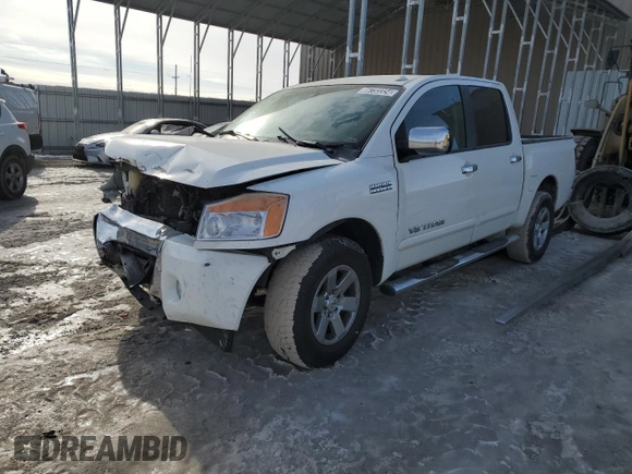 2013 Nissan Titan Pro-4X with VIN 1N6BA0EC8DN305146, listed as a Copart auction lot 86733324 with 196,752 mi miles and Clean title. Bid and sale history available at DreamBid. Image 1.