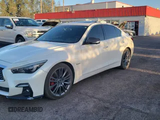2018 Infiniti Q50 Red Sport 400 с VIN JN1FV7AP3JM461528, выставлен на аукционе Copart как лот 51195705 с пробегом 91 500 миль миль и Чистый • Clean title. История ставок и продаж доступна на DreamBid. Изображение 2.