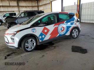 2023 Chevrolet Bolt EV 1LT with VIN 1G1FW6S08P4113716, listed as a Copart auction lot 50949305 with 26,558 mi miles and Salvage title. Bid and sale history available at DreamBid. Image 1.