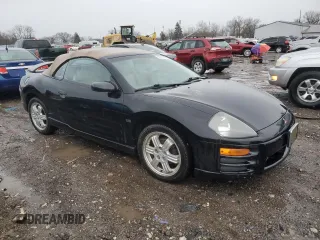 2001 Mitsubishi Eclipse GT with VIN 4A3AE85H01E048182, listed as a Copart auction lot 38087884 with 113,205 mi miles and Clean Title. Bid and sale history available at carsss.com. Image 4.