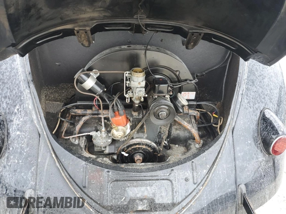 1956 Volkswagen Beetle with VIN 1226101, listed as a Copart auction lot 74739324 with 34,472 mi miles and Salvage Title. Bid and sale history available at DreamBid. Image 11.