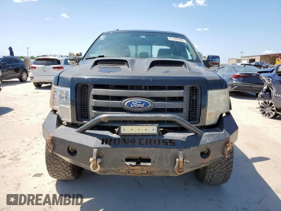 2012 Ford F-150 XL with VIN 1FTFW1EF4CFB65725, listed as a Copart auction lot 61104355 with 160,932 mi miles and Clean title. Bid and sale history available at DreamBid. Image 5.