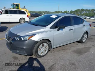 2020 Nissan Versa S with VIN 3N1CN8DV7LL811887, listed as a IAAI auction lot 42064948 with 115,490 mi miles. Bid and sale history available at carsss.com. Image 2.