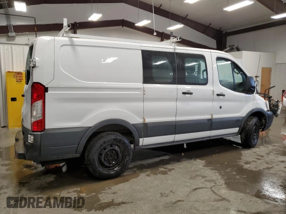 2015 Ford Transit Cargo with VIN 1FTNR1ZM4FKB20551, listed as a Copart auction lot 54079765 with 168,433 mi miles and Clean Title. Bid and sale history available at DreamBid. Image 3.