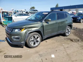 2018 Jeep Compass Limited with VIN 3C4NJDCB4JT402535, listed as a Copart auction lot 50629865 with 136,959 mi miles and Clean Title. Bid and sale history available at carsss.com. Image 1.