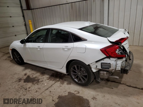 2020 Honda Civic Sedan EX with VIN 19XFC1F37LE213550, listed as a Copart auction lot 52128175 with 31,164 mi miles and Salvage Title. Bid and sale history available at carsss.com. Image 2.