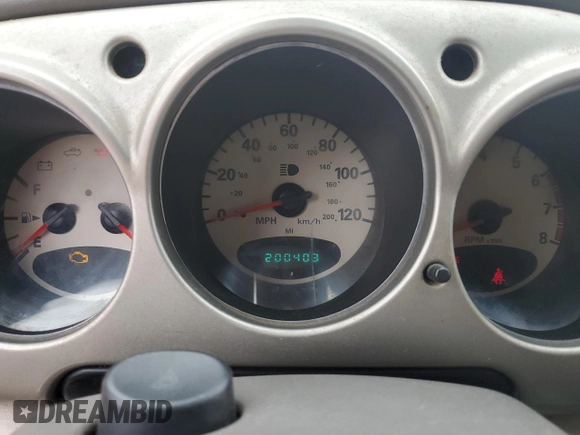 2005 Chrysler PT Cruiser Touring with VIN 3C4FY58B05T557751, listed as a Copart auction lot 45996915 with 200,403 mi miles and Salvage Title. Bid and sale history available at DreamBid. Image 9.
