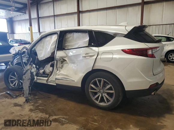 2021 Acura RDX Technology with VIN 5J8TC2H53ML046797, listed as a Copart auction lot 63848765 with Not provided miles and Salvage title. Bid and sale history available at DreamBid. Image 2.