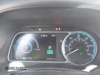 2023 Nissan LEAF S with VIN 1N4AZ1BV5PC554920, listed as a IAAI auction lot 41840547 with 22,329 mi miles and . Bid and sale history available at DreamBid. Image 7.