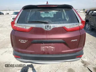 2018 Honda CR-V LX with VIN 2HKRW6H37JH214172, listed as a Copart auction lot 52156335 with 64,952 mi miles and Salvage Title. Bid and sale history available at DreamBid. Image 6.