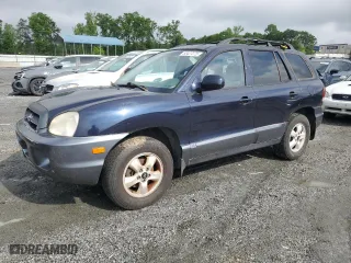 2005 Hyundai Santa Fe GLS with VIN KM8SC13D45U906801, listed as a Copart auction lot 53427275 with 199,612 mi miles and Clean Title. Bid and sale history available at carsss.com. Image 1.