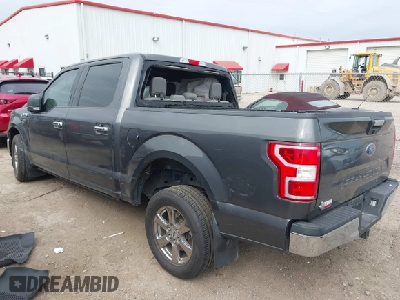 2020 Ford F-150 XL with VIN 1FTEW1C56LKF37157, listed as a IAAI auction lot 41686238 with 52,736 mi miles. Bid and sale history available at carsss.com. Image 3.