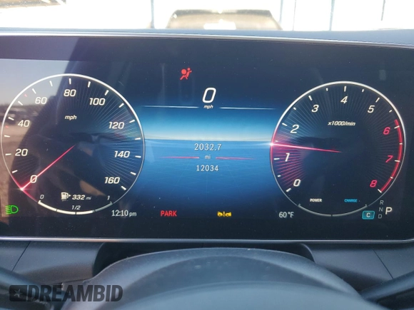 2024 Mercedes-Benz GLC with VIN W1NKJ4HB1RF108570, listed as a Copart auction lot 88128755 with 12,034 mi miles and Salvage Title. Bid and sale history available at carsss.com. Image 9.